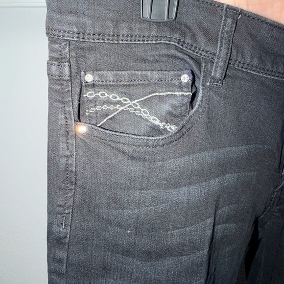 Vintage White House Black Market NOIR Jeans Size 12 - Picture 5 of 7